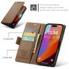 CaseMe Wallet Leather Case for iPhone 15 Pro Max 15 Plus 14 Pro Max 13 12 11 Book Wallet case Magnetic Phone case for iPhone 15
