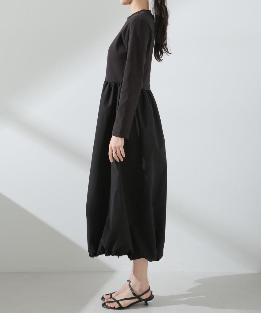 Женское платье-трансформер Nano Universe Balloon Combination F, 030, Белый, 673-5119312