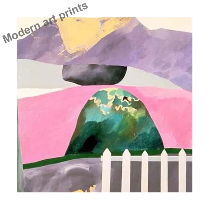 David Hockney Poster Modern Minimalist Art Painting HD Wall Pictures Printed On Canvas Aesthetics for Room Home Decor Unframed