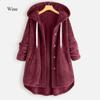 2024 Winter Plus-size Women's Hooded Coat Double-sided Cashmere Fashion Mid-length Loose Cardigan Wool Coat