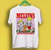Рок Футболка Melvins Houdini Гранж Металл Группа Футболка Репринт Унисекс Футболка