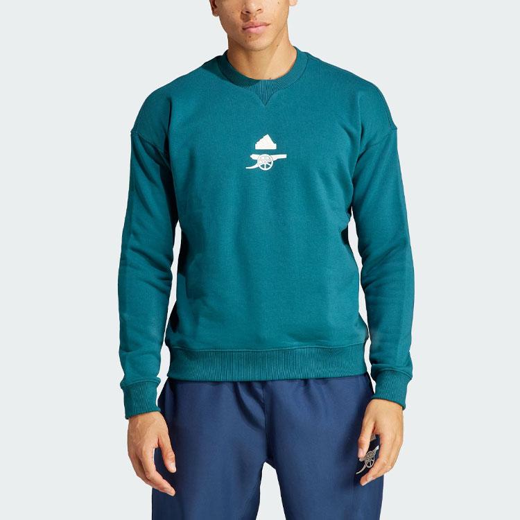 adidas Arsenal LFSTLR Heavy Cotton Sweatshirt Green (Unisex) Sweatshirts HZ2064