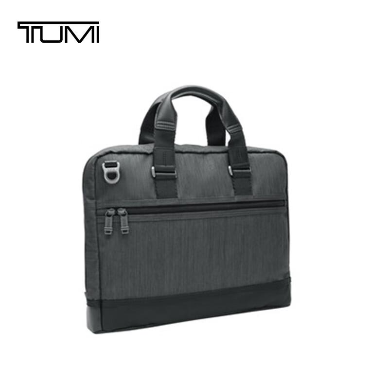 Мужская деловая сумка-портфель для ноутбука TUMI