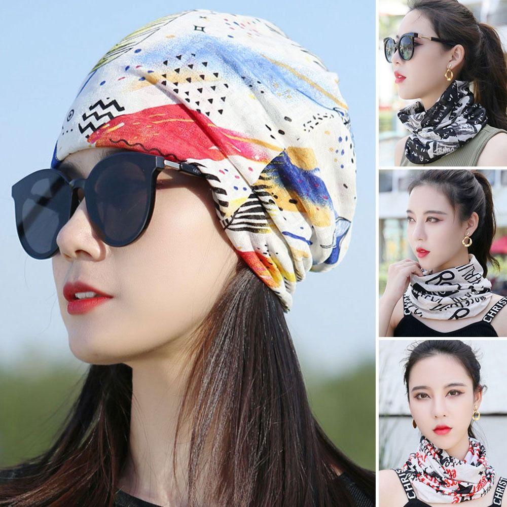 Ice Silk Baotou Hat Soft Hijab Cap Summer Turban Women