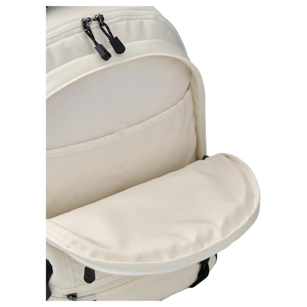 MLB 25FW New York Yankees 3 Layer 21L Brand Logo Fashion Versatile Nylon Polyester Backpack Kids backpack White 7ABKB065N-50CRS