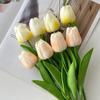 High Quality Tulip Bouquet Artificial Tulip Flowers Plants For Interiors Outdoor Party Accessories Fake Flowers Decor Bouquet