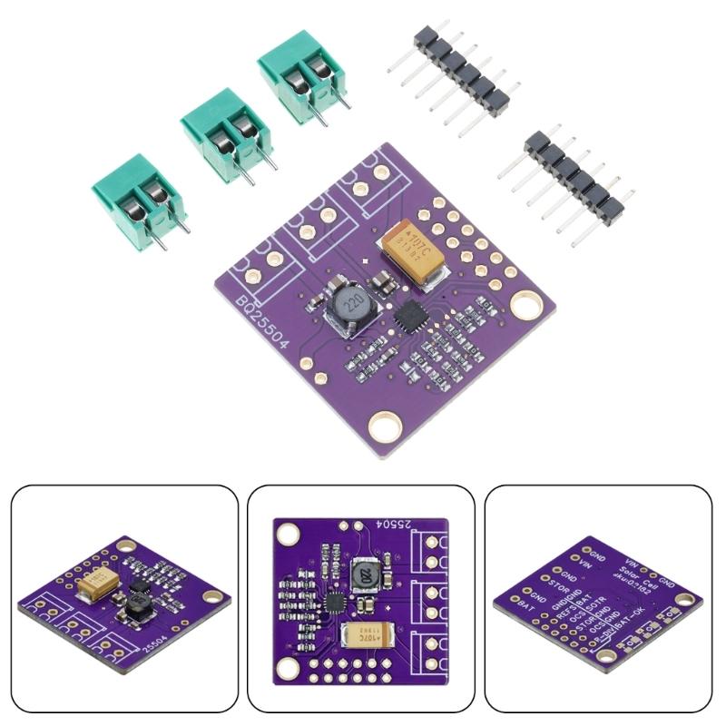 BQ25504 Модуль сбора энергии Управление солнечной фотоэлектрической ячейкой Сборщик энергии Понижающий преобразователь малой мощности