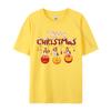 Beagle Dog Red Plaid Santa Merry Christmas Tshirt Print Casual Slim Fit Tshirt Top Graphic Tee Cotton