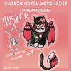 5 см Персонажи Hazbin Hotel Креативный Декоративный Акриловый Подвес Аластор Чарли Вагги Рекламные Персонажи Брелоки Брелок Подарок