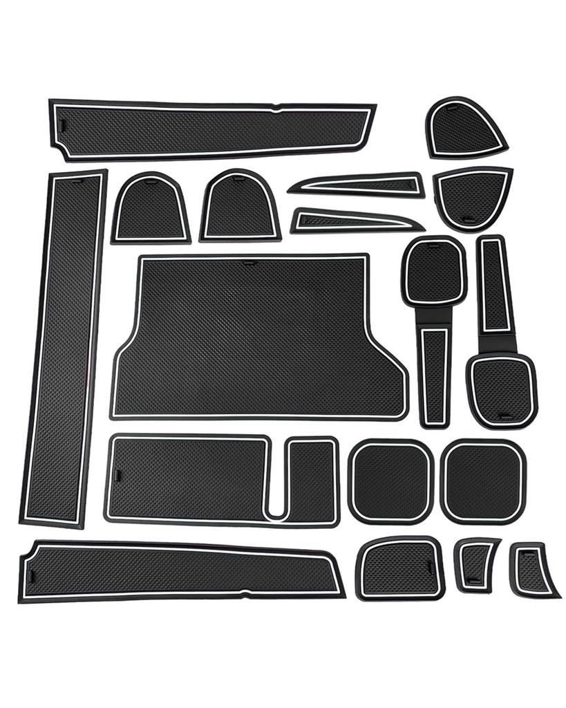 WEIPIN Toyota Sienta 10 Эксклюзивный резиновый коврик Внутренний резиновый коврик Защита от пятен Sienta 3-го поколения Прочный Шумоподавление Легко установить Новый