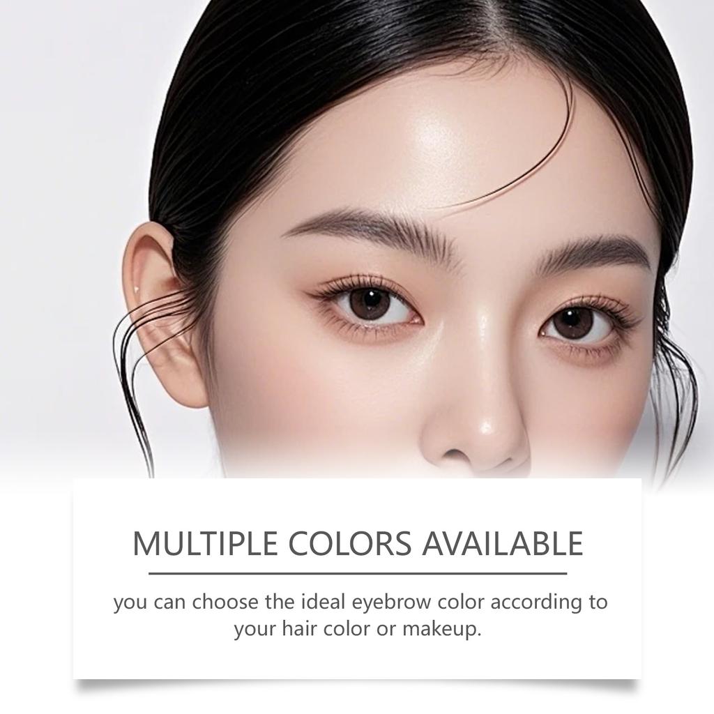zephoco Black Peel-Off Eyebrow Dye Cream Easy to apply, creates clear and natural eyebrow shapes for personalized eyebrow makeup