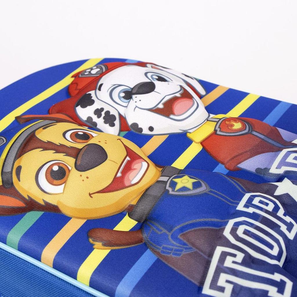 The Paw Patrol Blue School Bag (25 X 31 X 10 Cm)