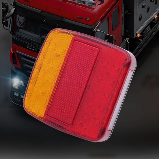 Car LED Tail Lights Wireless Magnetic Trailer Taillight Kit with Lasting Battery Fast Charging Weatherproof Vehicle Lights for Trucks Boats RVs