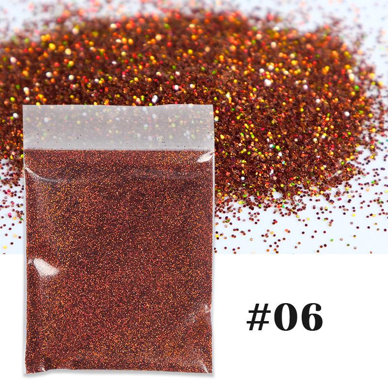 10g Holographic Glitter for Nails Hologram Powder Sparkly Pigment Decorations Loose Chunky Shiny Charms Reflective Nail Polish