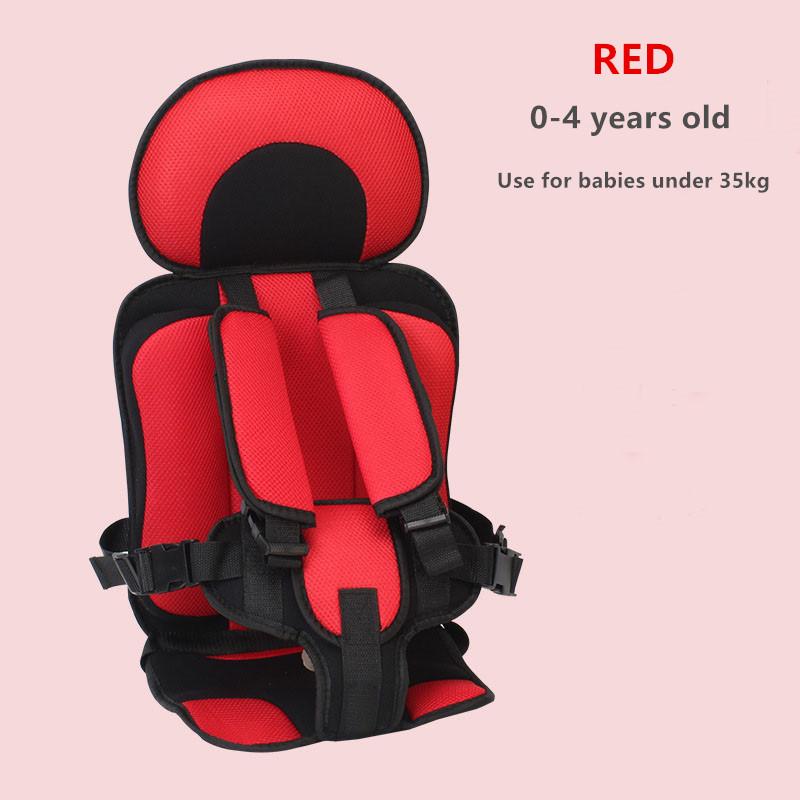NEW Child Safety Seat Mat for 6 Months To 12 Years Old Breathable Chairs Mats Baby Car Seat Cushion Adjustable Stroller Seat