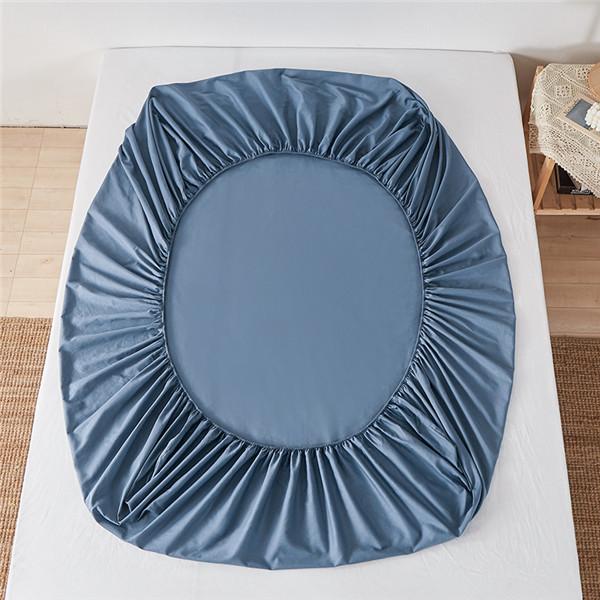 Простыня из 100% хлопка. Мягкий и толстый наматрасник. Регулируемый защитный чехол для белья. Сплошной цвет. Покрывало без наволочки.