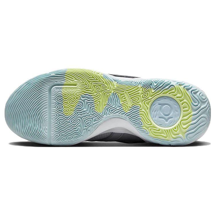 Nike KD Trey 5 X EP Grey Volt Crimson Мужские кроссовки Wolf-Grey White Barely-Volt DJ7554-009