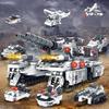 2024 Военная техника Второй мировой войны Танк 8в1 Самолет Грузовик Модель Строительные блоки DIY Кирпичики Детские конструкторы Подарки для мальчиков Взрослых