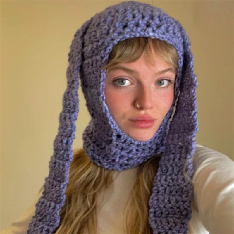 Новая вязаная крючком шапка-пуловер с бородой, модная и персонализированная уличная шляпа для взрослых