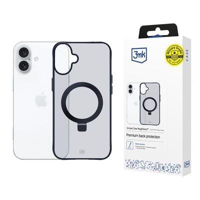 Apple iPhone 16 Plus - Чехол 3Mk Smoke с Mag&Stand