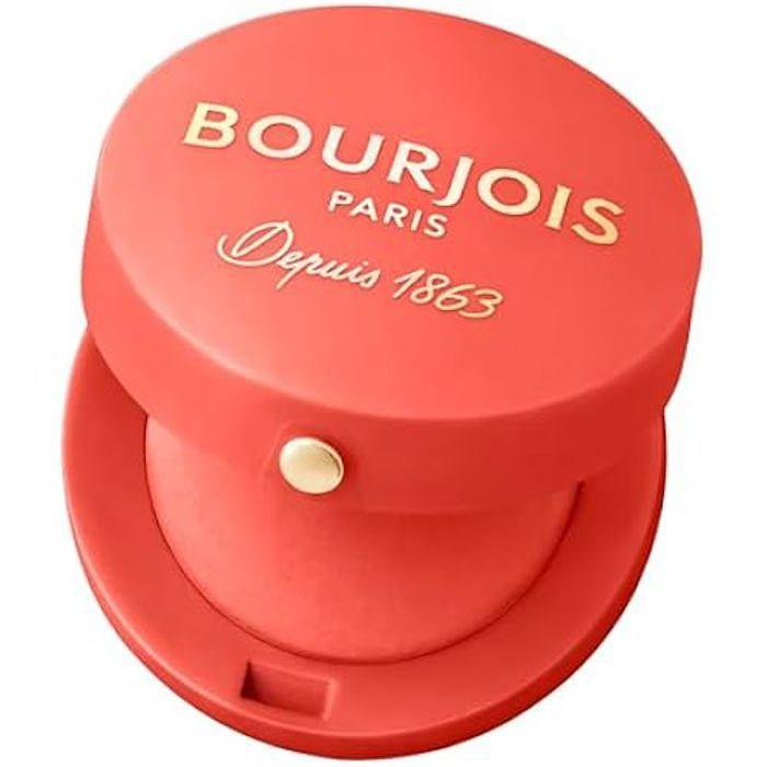 Румяна - BOURJOIS - Круглая баночка - 18 Rouge Ravissant - Стойкие пигменты - Натуральный эффект