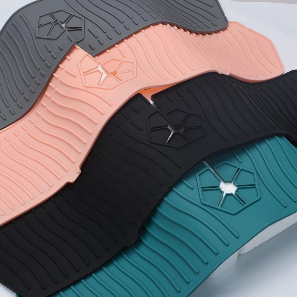 Sink Water Prevent Faucet Wraparound Faucet Absorbent Mat Splash Catcher Silicone Drain Pad