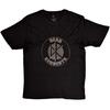 Dead Kennedys Unisex Adult Hi-Build Circle Cotton Logo T-Shirt