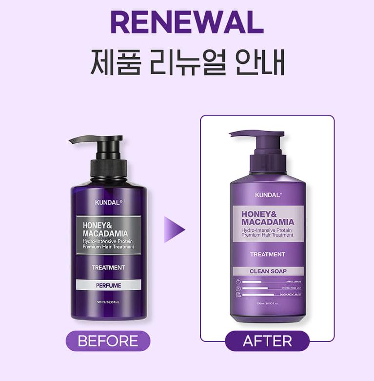 KUNDAL Honey & Macadamia Treatment #White Musk 500ml