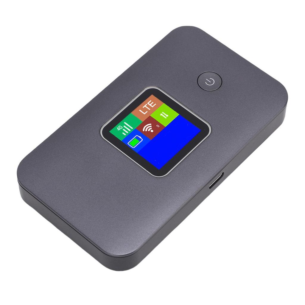 Мобильный WiFi-роутер 4G, двухдиапазонный 2,4 ГГц и 5,8 ГГц, WiFi 6 300 Мбит/с, поддержка 10 устройств, ЖК-дисплей, портативная точка доступа для путешествий