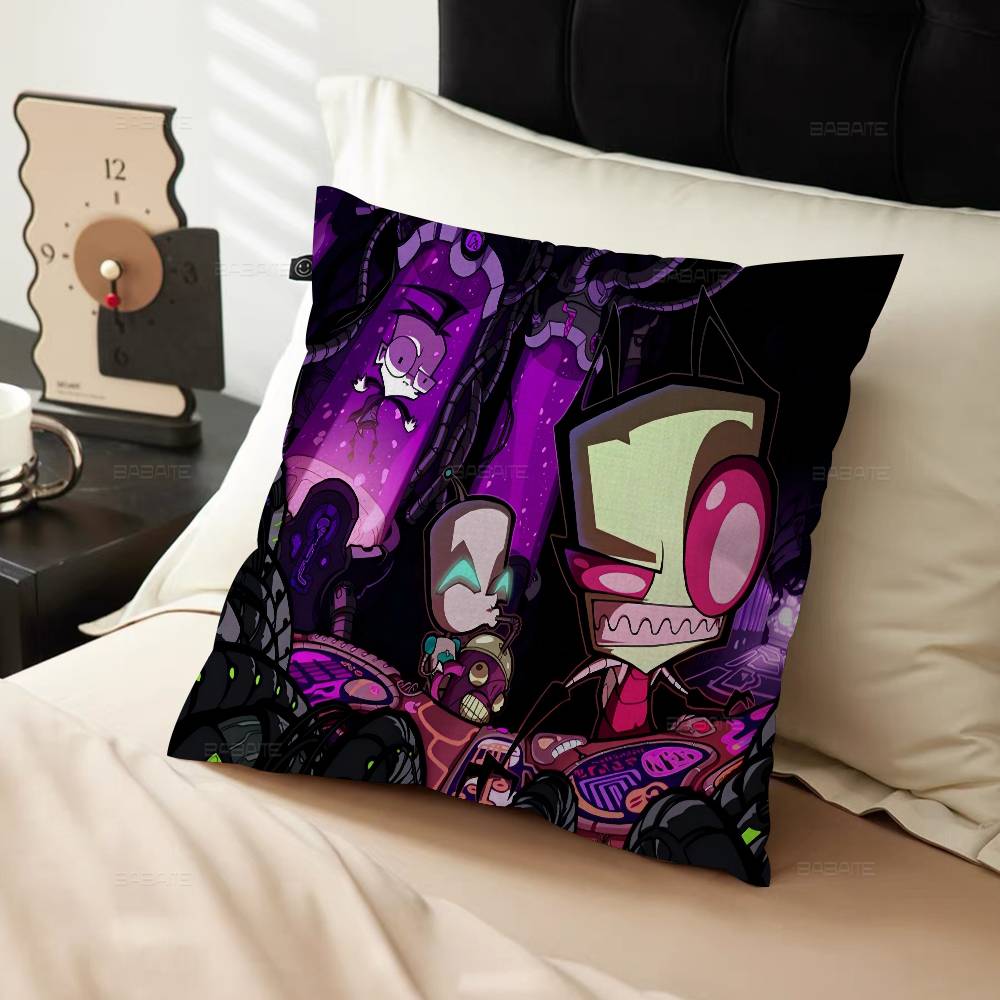 Мультяшный I-invader Zim Кленовый Дизайн Наволочка Счастливый Осенний Урожай Декор Праздничный Декор Наволочка