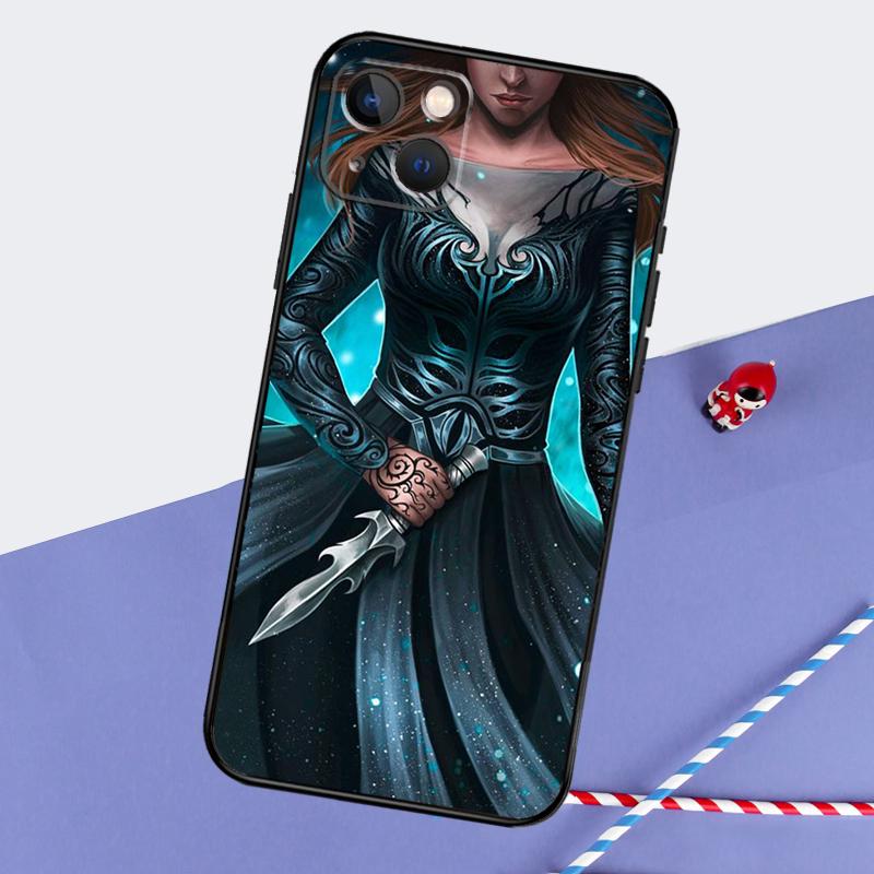 Двор тумана и ярости Сара Дж. Маас Мягкий чехол для iPhone 16 15 14 13 12 11 Pro Max XS X XR 7 8 Plus 13 12 Mini Чехол