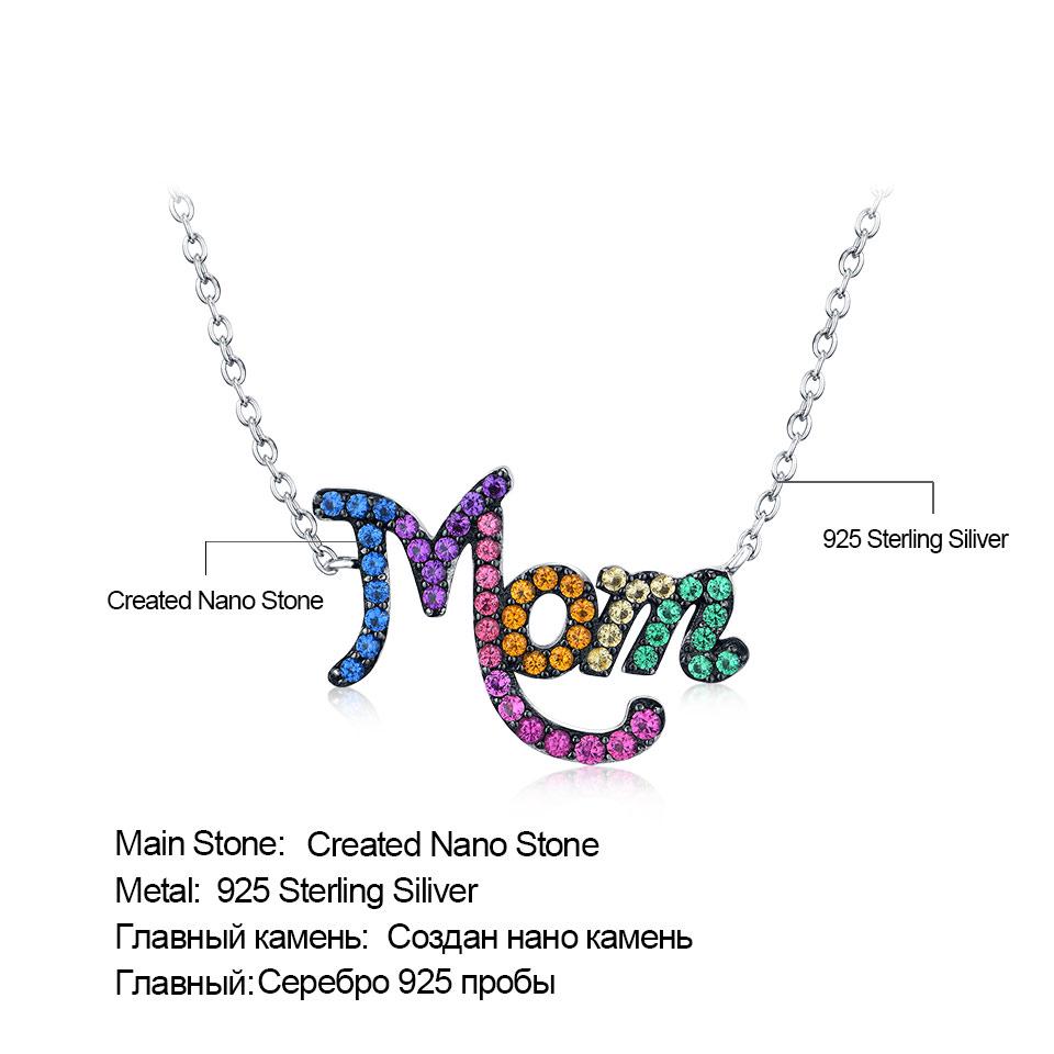 Ожерелье с подвеской "Mom" от UMCHO