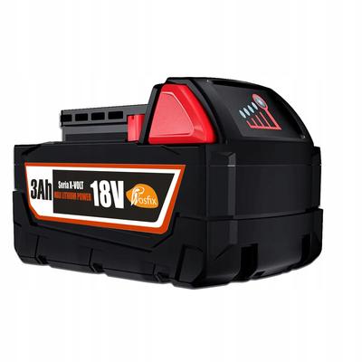 Аккумулятор Max Lithium Power 18V 3Ah X-VOLT – Светодиодный индикатор | Защита от перезаряда | Совместим с Milwaukee