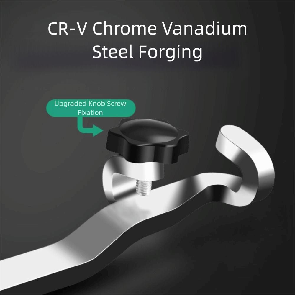 Extra Leverage Spanner Extension Tool Carbon Steel Heavy Duty Spanner Extender Tight Space