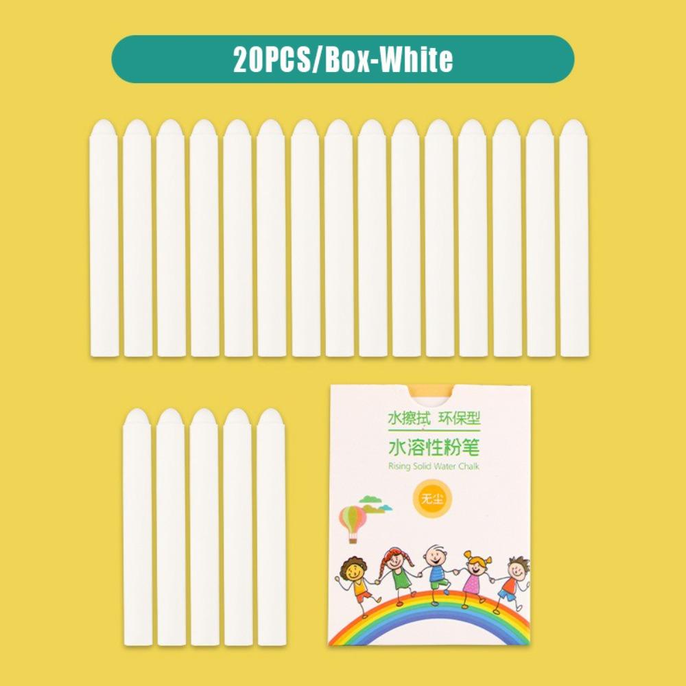 Цветной мел без пыли, не пачкающий руки, инструмент для письма на доске, для студентов, учителей