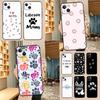 Animal Dog Paw Prints Case For Samsung Galaxy M35 M56 M12 M06 M32 M52 M55 M15 M11 M13 M14 M16 M36 M31 M53 M34 M54