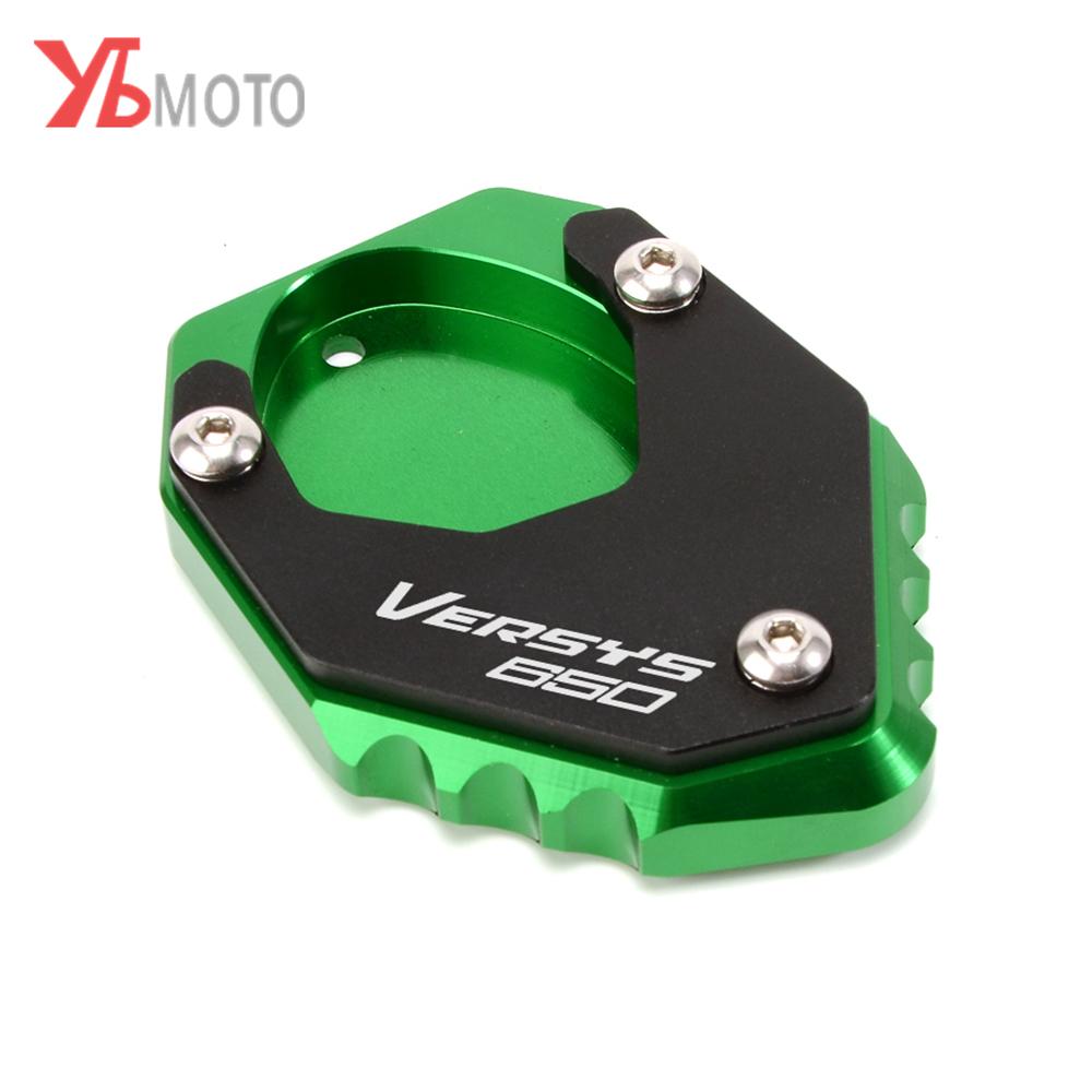 Подходит для KAWASAKI VERSYS 650 Z400 NINJA 400 2022, алюминиевая подставка для мотоцикла, увеличительная боковая подставка для мотоцикла, удлинитель с