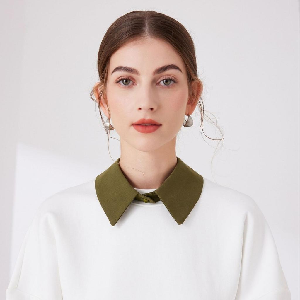 Повседневный лацканный фальшивый воротник, аксессуары, съемный воротник для рубашки для женщин, свитер, ложный воротник, лацкан, верхняя одежда, шейные платки, галстуки