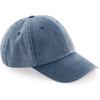 Beechfield Unisex Low Profile Vintage Denim-Look Cap