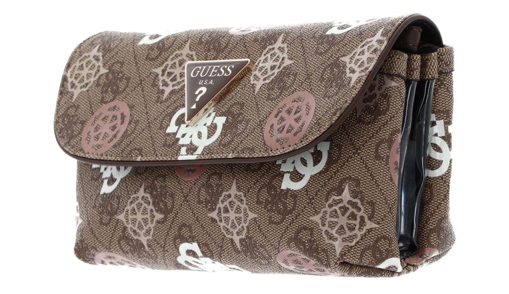 Guess ELIETTE Logo Wristlet Cosm Bag LOU