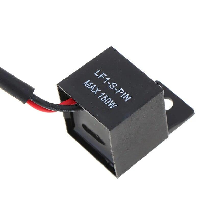 12A 2Pin Electronic LED Flasher Relay For Honda Kawasaki Suzuki Yamaha Motorcycle Motor Turn Signal Bulb Hyper Flash