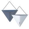 Triangular Wall Mounted Flower Pot Planters Self Watering Hanging Basin for Plants Lazy Flowerpot Office Home Garden Accessories