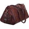 Кожаная дорожная спортивная сумка для спортзала на ночь и выходные, ручная кладь в самолете, сумка под сиденьем