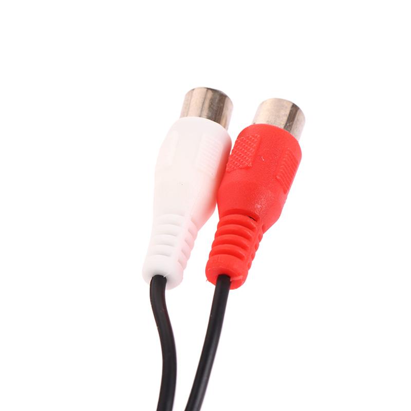 Универсальный кабель RCA 3,5 мм стерео аудиокабель с разъемом 2RCA гнездо «мама-папа» для наушников 3,5 мм адаптер для усилителя DVD