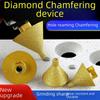 Diamond Chamfering Tool for Tiles, Marble, Quartz, Stone Drilling, Expanding Bit, Hole Opener, Conical Grinding Head.