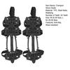 1 Pair Mountain Climbing Ice Snow Shoes Traction Cleats 24-Teeth Anti-Slip Crampons Snow