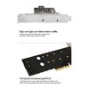 New M.2 NVMe SSD To PCIe Adapter & NGFF (B+M Key) SSD To SATA Expansion Card