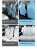 Geometry E Universal Leather Car Seat Covers - Full Coverage, All-Season