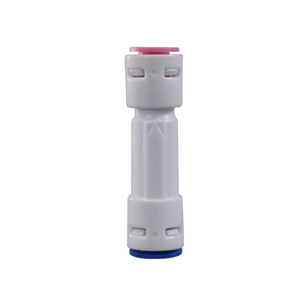 6pcs Plastic Check Valve 1/4" Quick Connect Fittings High Quality One-way Valve Water Purifier