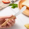 Butter Spreader Knives Stainless Steel Sandwich Spreader Knives With Wooden Handle, Butter Cream Cheese Jam Scrapers